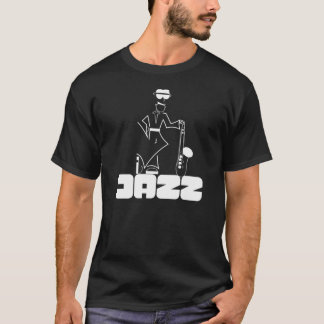 Jazz "Music Shirt" - Tenor saxophone player T-shirt