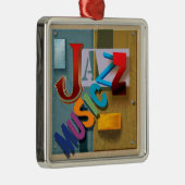 JAZZ Music - SRF Metalen Ornament (Rechts)