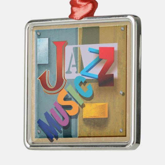 JAZZ Music - SRF Metalen Ornament (Links)