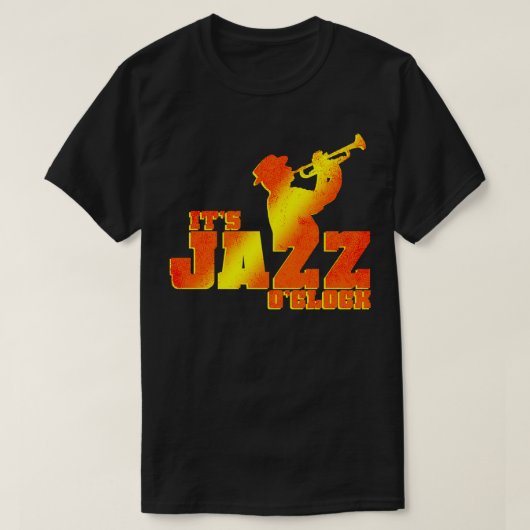 Jazz Music T-shirt (Design voorkant)