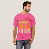 Jazz Music T-shirt (Voorkant volledig)
