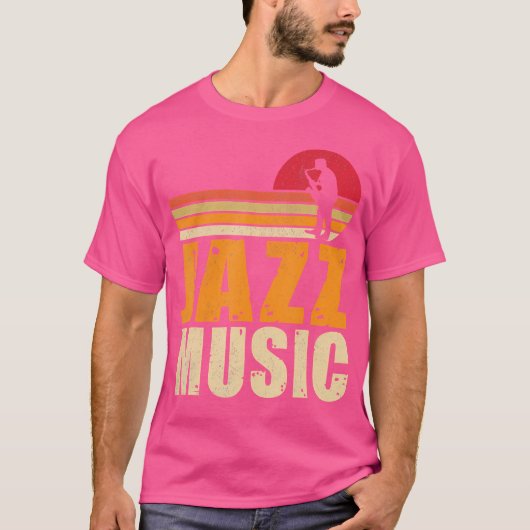 Jazz Music T-shirt (Voorkant)