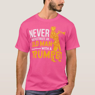 Jazz Music Trumpeter Retirement Gift Trompet T-shirt