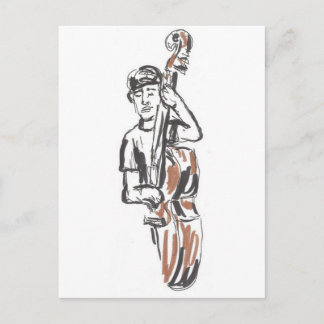 Jazz Musician Briefkaart