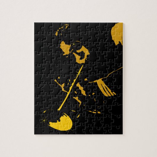 Jazz Musician Legpuzzel (Verticaal)