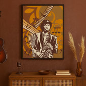 Jazz Musician Poster
