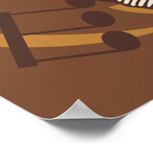 Jazz Musician Poster (Hoek)