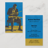 Jazz Musician Visitekaartje (Voorkant / Achterkant)