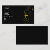 Jazz Musician Visitekaartje (Voorkant / Achterkant)