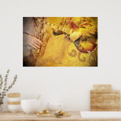 Jazz Musicians Art Poster (Keuken)
