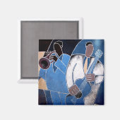 Jazz Musicians Magnet (Voorkant / Achterkant)