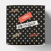 Jazz Musicians Retro Music Blues  ART Paint Bedankdoosjes (Bovenkant)