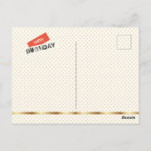 Jazz Musicians Retro Music Blues  ART Paint Briefkaart (Achterkant)