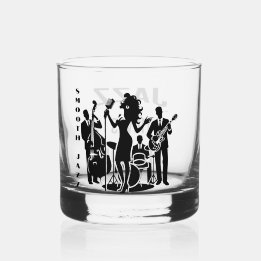 Jazz/Muziek/Club/Drinkware Set Whiskey Glas