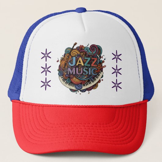 Jazz-muziek Trucker Pet (Voorkant)