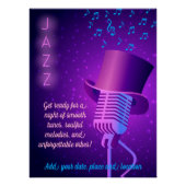 Jazz Nacht Perfect Poster (Voorkant)