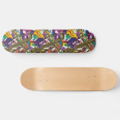 Jazz - New Orleans Mardis Gras Persoonlijk Skateboard (Horizontaal)