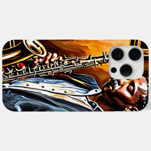 Jazz Nite Case-Mate iPhone Case (Achterkant (horizontaal))