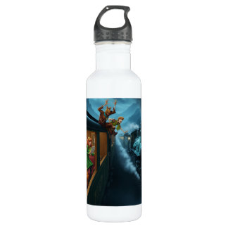 Jazz Notes & Ghostly Chords Bottle Waterfles