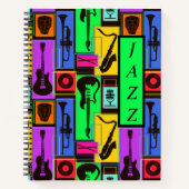 Jazz  notitieboek (Voorkant)