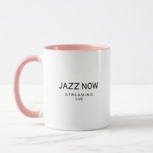 Jazz Now Music Coffee Mok