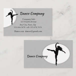 Jazz of Ballet Dancing Studio Visitekaartje