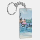 Jazz omhoog je sleutels,, sleutelhanger (Voorkant Links)