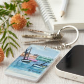 Jazz omhoog je sleutels,, sleutelhanger (Voorkant Rechts)