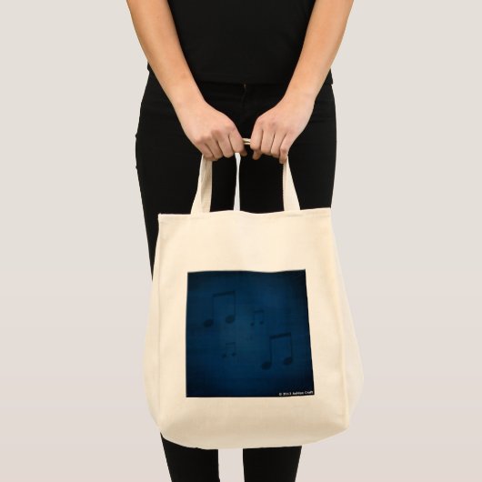 Jazz op Blue Grocery Canvas tas (Voorkant (product))