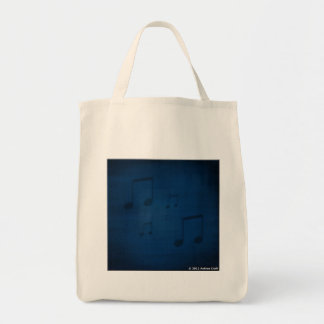 Jazz op Blue Grocery Canvas tas