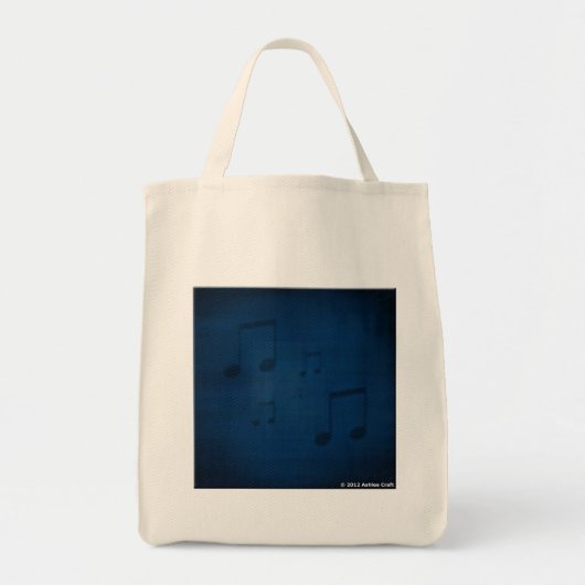Jazz op Blue Grocery Canvas tas (Voorkant)