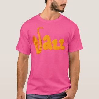 Jazz op de Muziekoverzichten van de Speler van de T-shirt