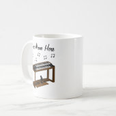 Jazz Organ Custom Mok Organist Muzikant Gift (Voorkant links)