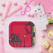 Jazz Papieren Bordje (Feest)