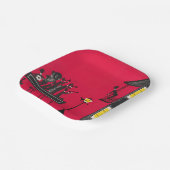 Jazz Papieren Bordje (Gebogen)