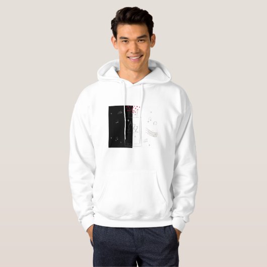Jazz parfum Hoodie (Voorkant volledig)