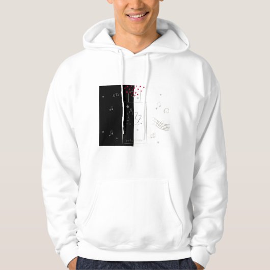 Jazz parfum Hoodie (Voorkant)
