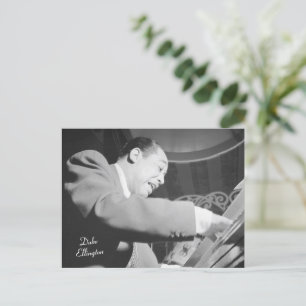 Jazz Pianist Duke Ellington Briefkaart