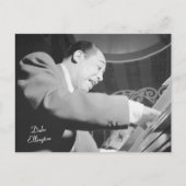 Jazz Pianist Duke Ellington Briefkaart (Voorkant)