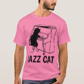 JAZZ PIANO CAT T-shirts (Voorkant)