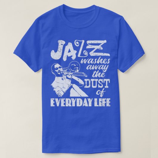 Jazz-pictogrammen T-shirt (Design voorkant)