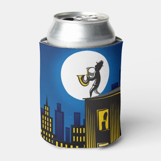 Jazz Player Building Stad Blikjeskoeler (Blikje Voorkant)