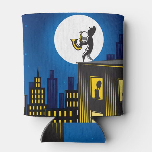 Jazz Player Building  Stad Blikjeskoeler (Achterkant)