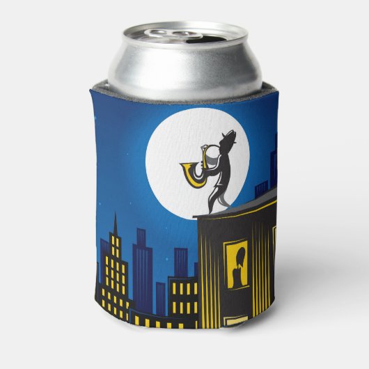 Jazz Player Building Stad Blikjeskoeler (Blikje Achterkant)