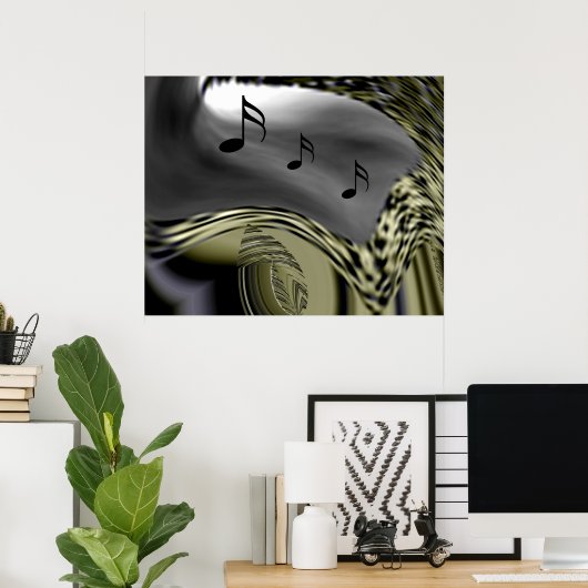 Jazz Poster (Thuiskantoor)