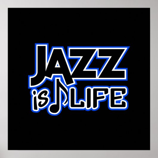 Jazz poster (Voorkant)
