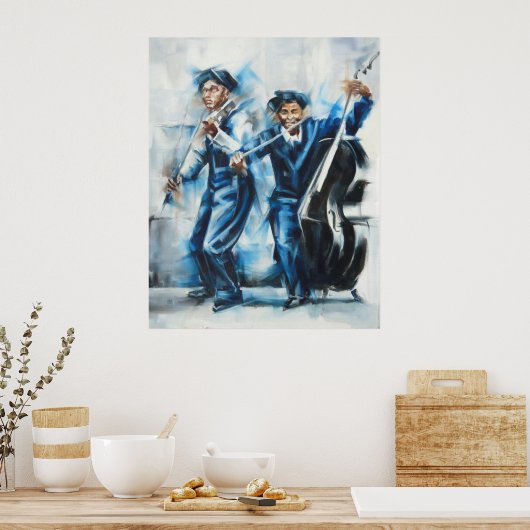 Jazz poster (Keuken)