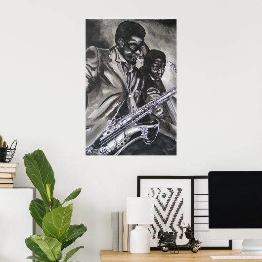 jazz poster (Thuiskantoor)