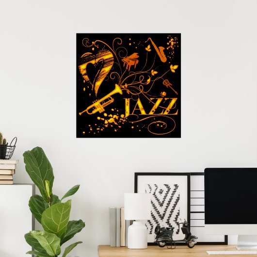 JAZZ POSTER (Thuiskantoor)