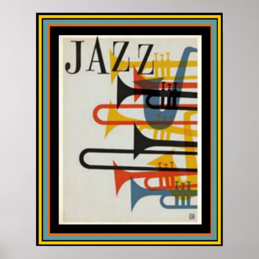 Jazz Poster 16 x 20 (Voorkant)